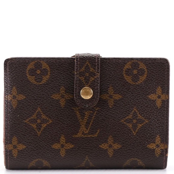 Louis Vuitton Porte-Monnaie Viennois Kisslock Wallet in Monogram AUTHENTIC! - Picture 1 of 10